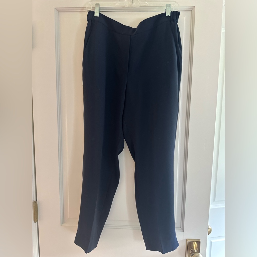 J.Crew Women’s navy trouser pants with pockets